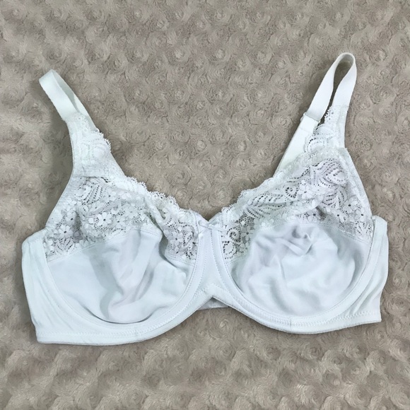 Lilyette Intimates Sleepwear 36c Bra Comfort Lace Minimizer